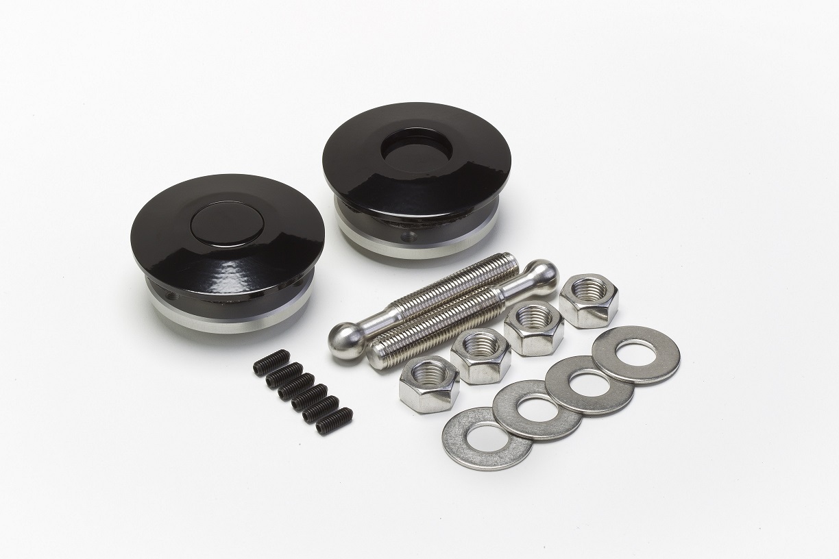 Fox Body Mustang Equipped With Some QL50LP QuikLatch Hood Pins