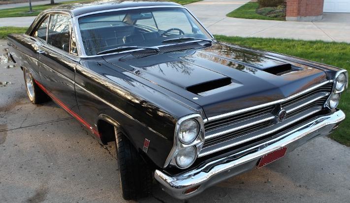 1966 Ford fairlane hood