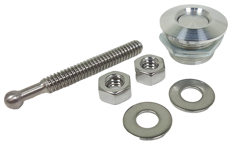 Quik-Latch QL-25-AS Mini Assist Spring Kit | 10lb Spring Rate Preload Pressure For Automotive Latches | 5 Springs & Retainers Set